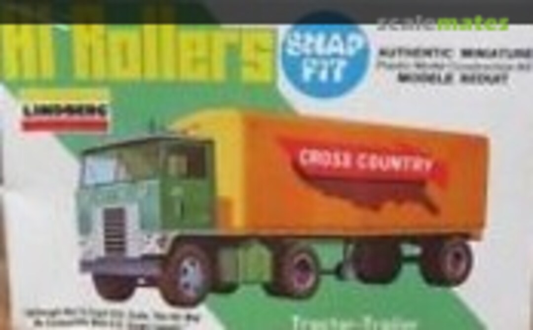 1:87 Tractor-Trailer (Lindberg 1022) 1022