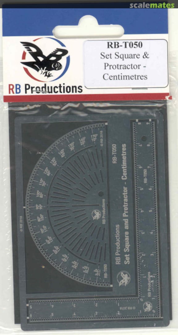 Boxart Set Square and Protractor - Centimetres RB-T050 RB Productions Boxart Set Square and Protractor - Centimetres RB-T050 RB Productions
