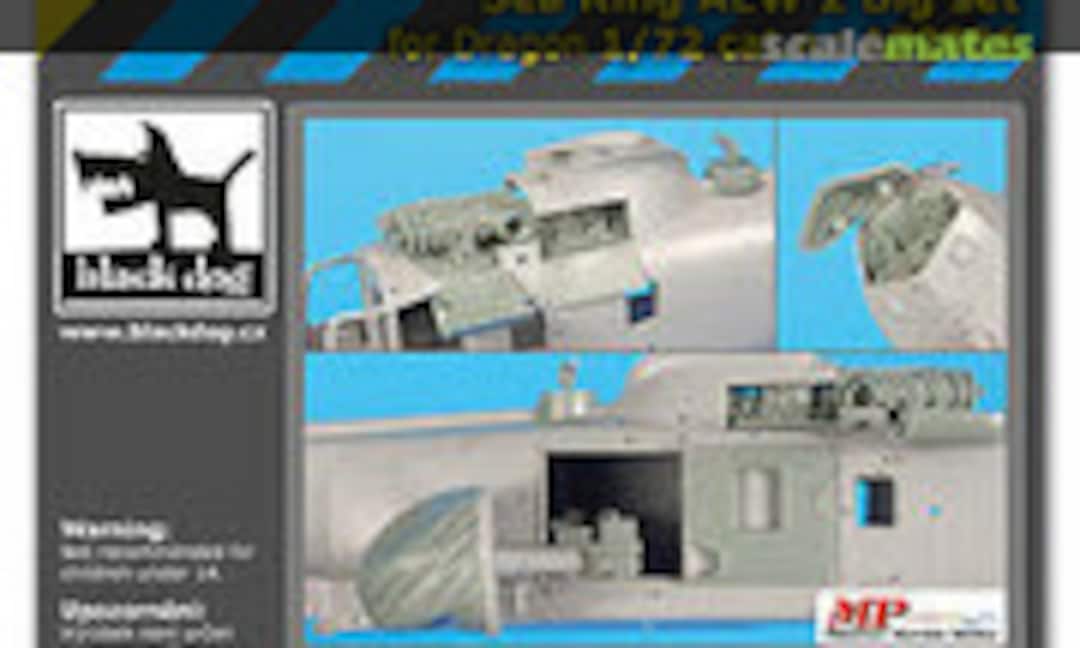 1:72 Sea King AEW 2 Big set (Black Dog A72056) A72056