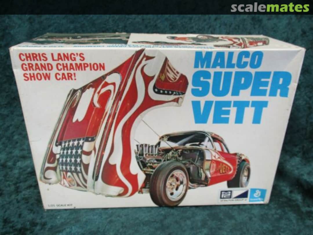 Boxart Malco Super Vette 1-0752-25 MPC Boxart Malco Super Vette 1-0752-25 MPC