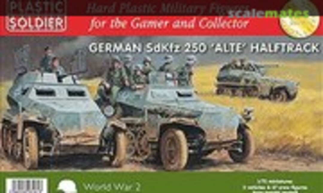 1:72 German SdKfz 250 'Alte' Halftrack (Plastic Soldier WW2V20022)