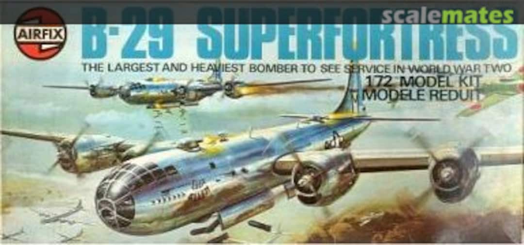 Boxart B-29 Superfortress 07001-4 Airfix/Tomy