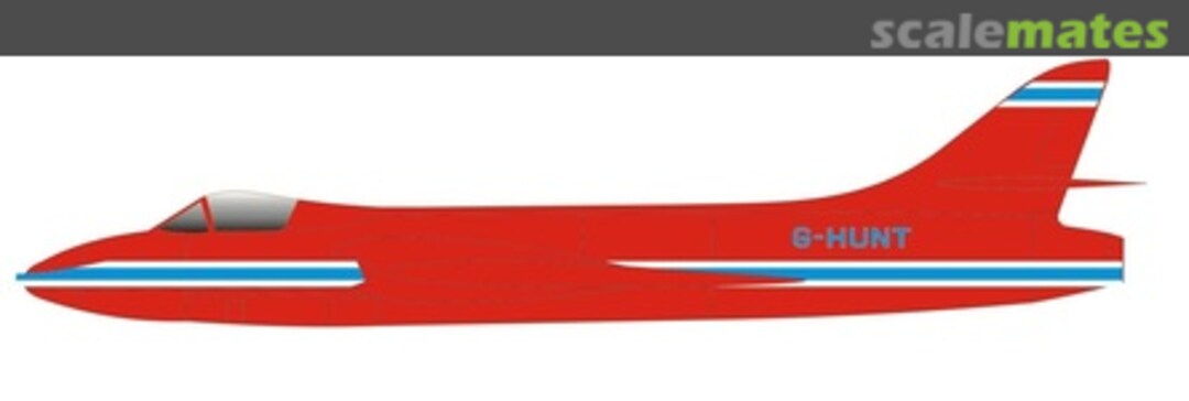 Boxart Hawker Hunter G-HUNT RPD-HUNTER-72-1 Draw Decal Boxart Hawker Hunter G-HUNT RPD-HUNTER-72-1 Draw Decal