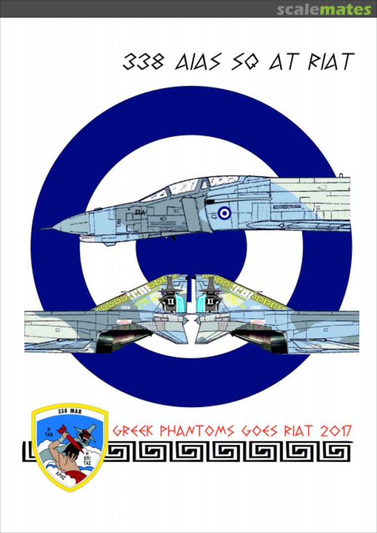 Boxart 338 SQ ARES GREEK F-4E AUP GOES AT RIAT AIR SHOW 2017 48901 PROcal Decals Boxart 338 SQ ARES GREEK F-4E AUP GOES AT RIAT AIR SHOW 2017 48901 PROcal Decals