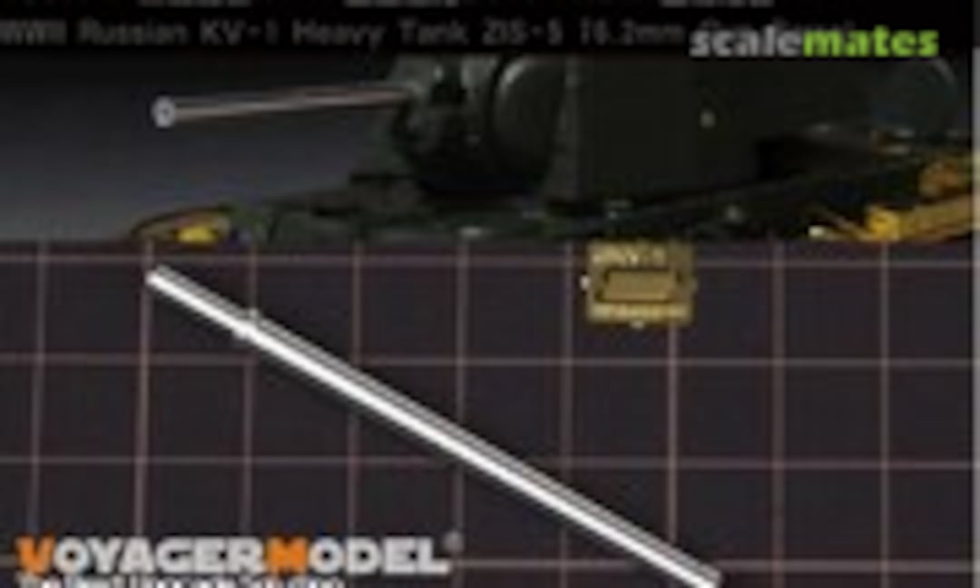 1:35 WWII Russian KV-1 Heavy Tank ZIS-5 76.2mm Gun Barrel (Voyager Model VBS0547)