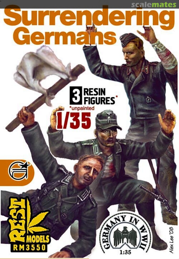 Boxart Surrendering Germans RM3550 Rest Models Boxart Surrendering Germans RM3550 Rest Models