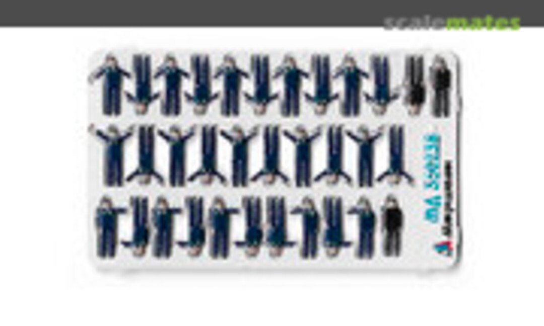 1:350 Sailors of the Russian Navy in motion (Microdesign MD 350238) MD 350238