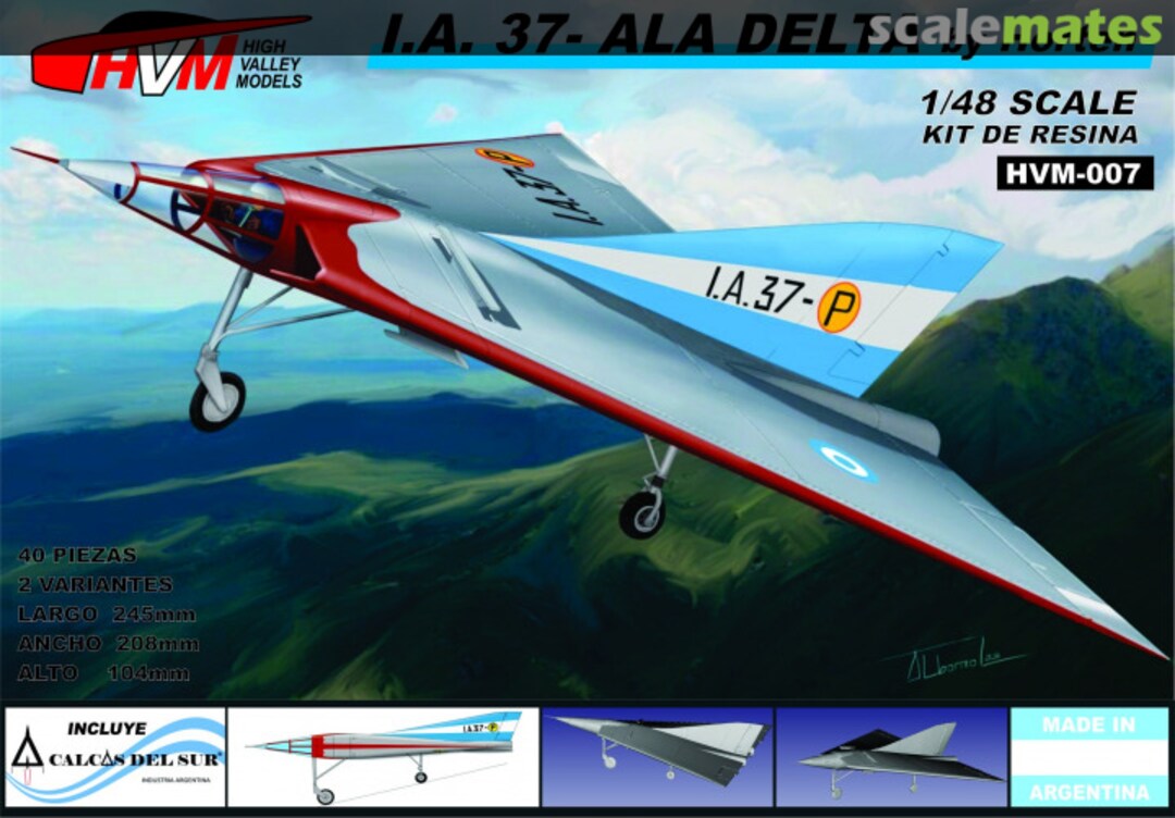 Boxart I.A. 37 - ALA DELTA HVM-007 HVM Boxart I.A. 37 - ALA DELTA HVM-007 HVM