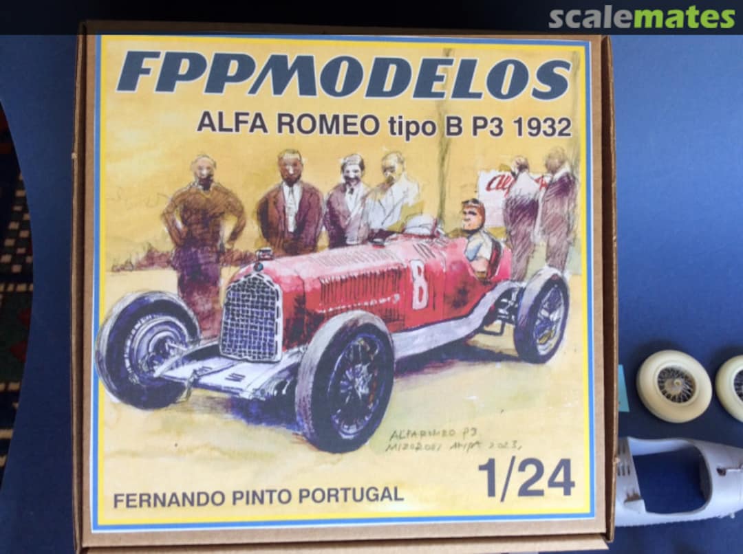 Boxart Alfa Romeo Tipo B P3  FPP Modelos
