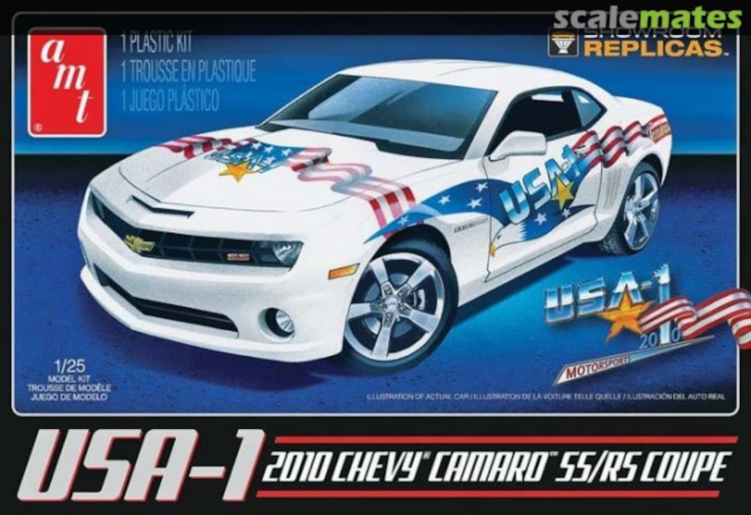 Boxart 2010 USA-1 Chevy Camaro SS/RS Coupe 778 AMT Boxart 2010 USA-1 Chevy Camaro SS/RS Coupe 778 AMT