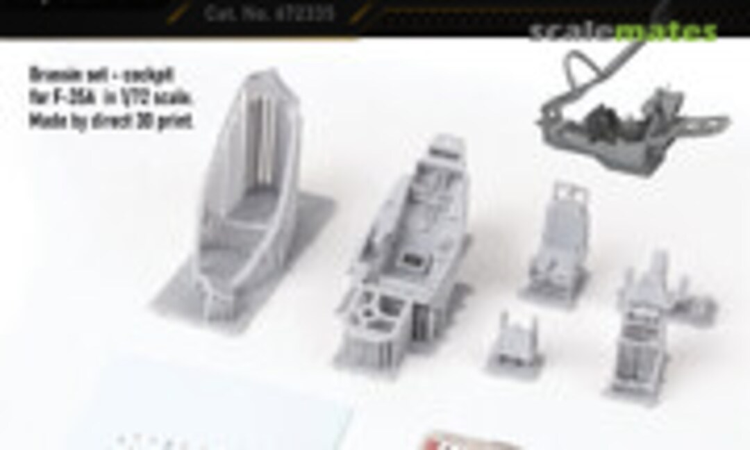 1:72 F-35A Lightning II - Cockpit (Eduard 672335) 672335