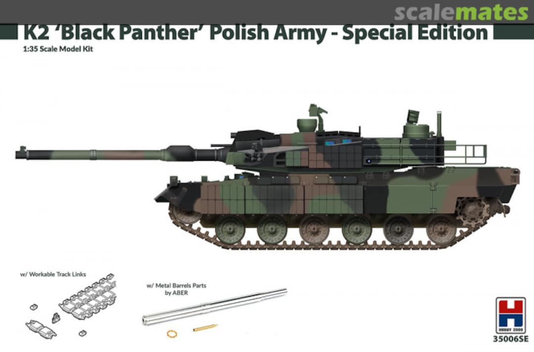Boxart K2 'Black Panther' Polish Army 35006SE Hobby 2000