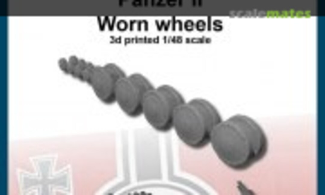 1:48 Panzer II worn wheels (FC Model Trend 48511) 48511