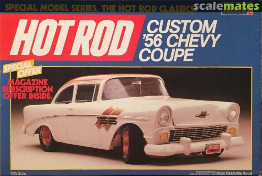 Boxart Custom '56 Chevy Coupe 7133 Revell Boxart Custom '56 Chevy Coupe 7133 Revell