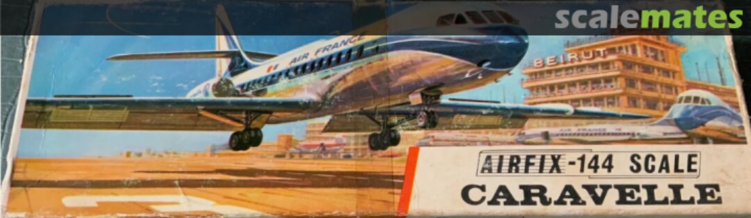 Boxart Caravelle 1655/1 Plasty/Airfix