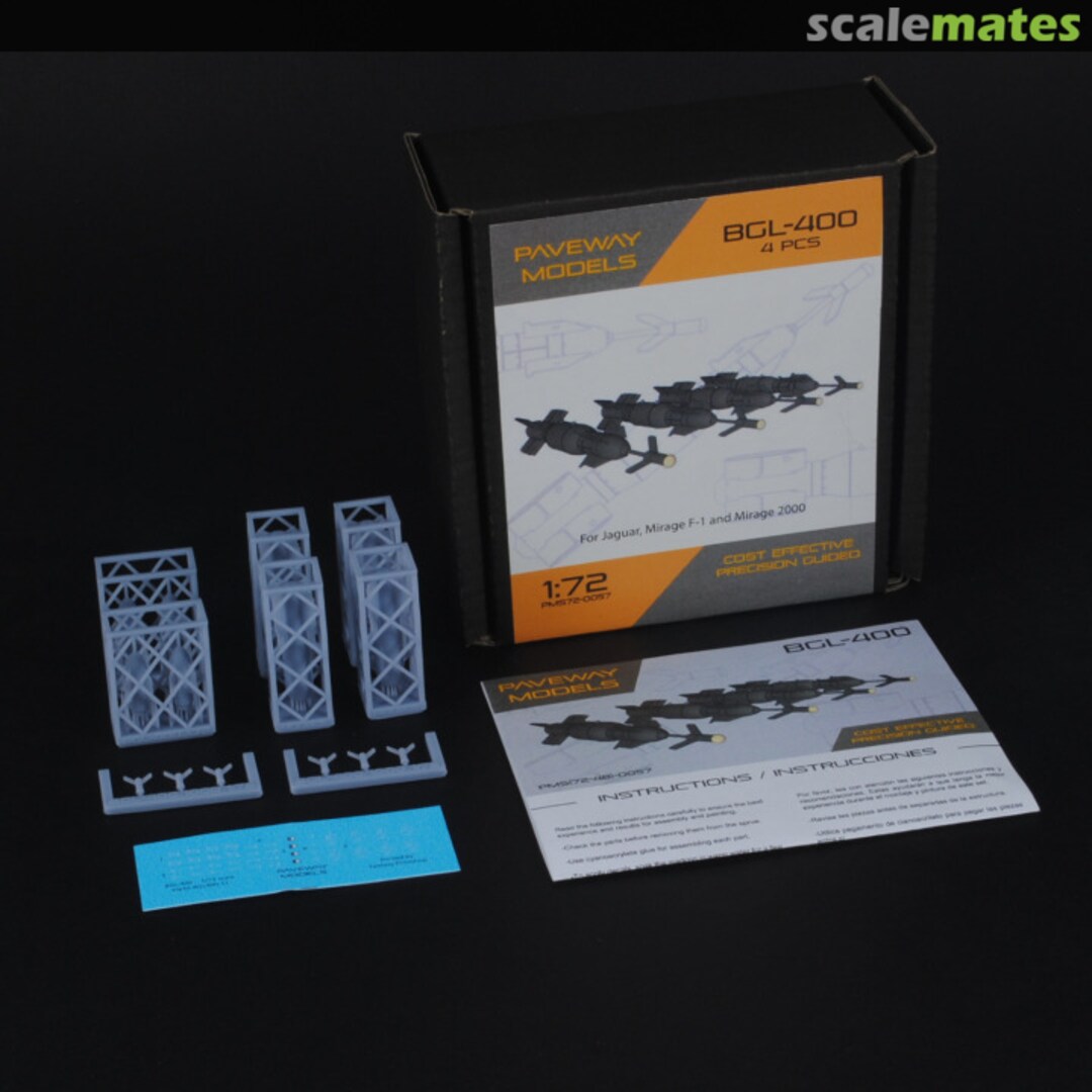 Contents BGL-400 PMS72-0057 Paveway Models