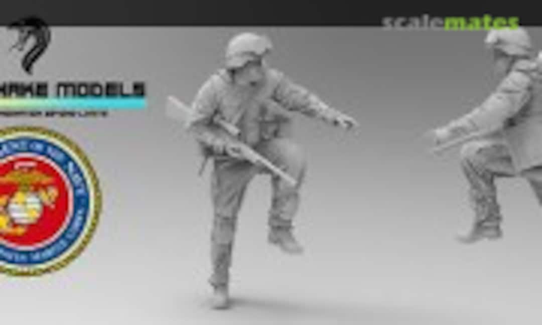 1:35 US MARINES 03 SNIPER Operation Iraqi Freedom (BlackSnake Model USMC-03) USMC-03