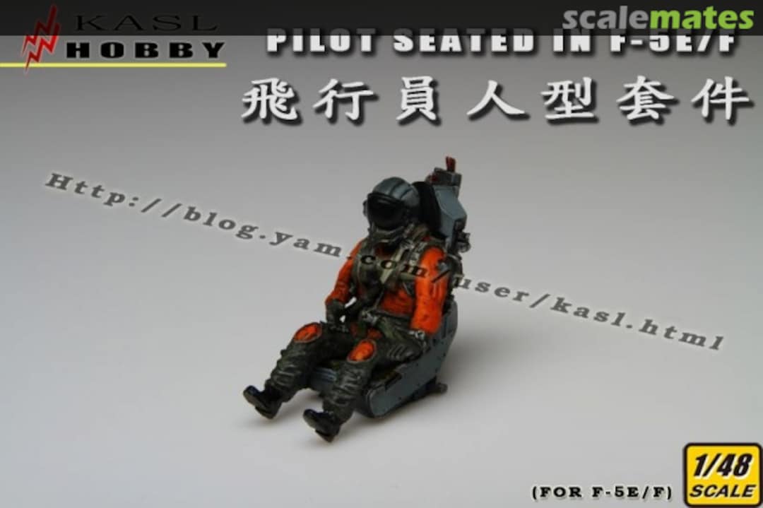 Boxart Pilot Seated In F-5E/F (2 figures) K48021 Kasl Hobby Boxart Pilot Seated In F-5E/F (2 figures) K48021 Kasl Hobby