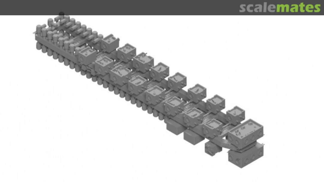 Boxart AN/VIC-1 Intercom Set MSP35-004 Mike's MS Productions