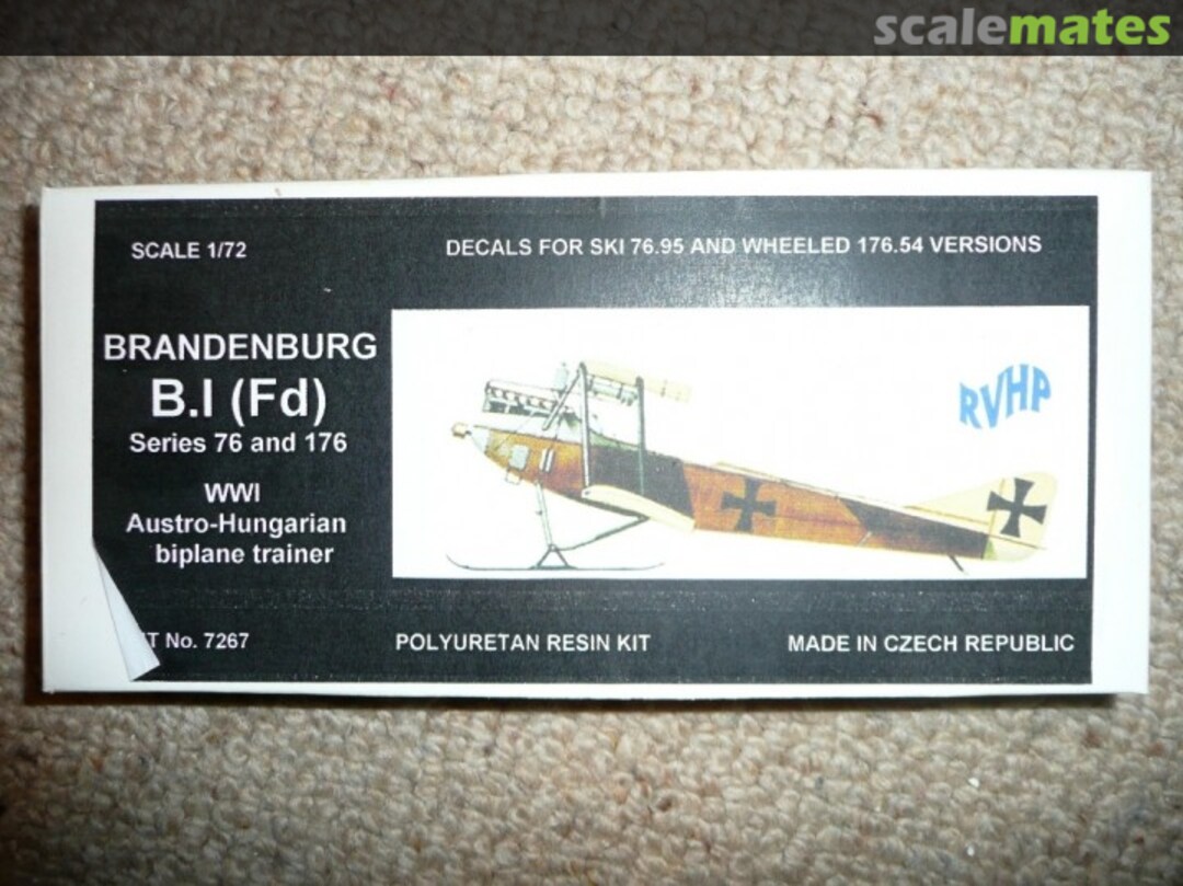 Boxart Brandenburg B.I (Fd) 7267 RVHP Boxart Brandenburg B.I (Fd) 7267 RVHP