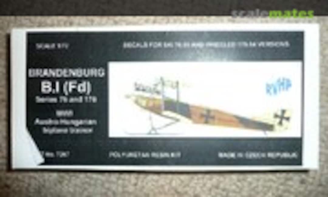 1:72 Brandenburg B.I (Fd) (RVHP 7267) 7267
