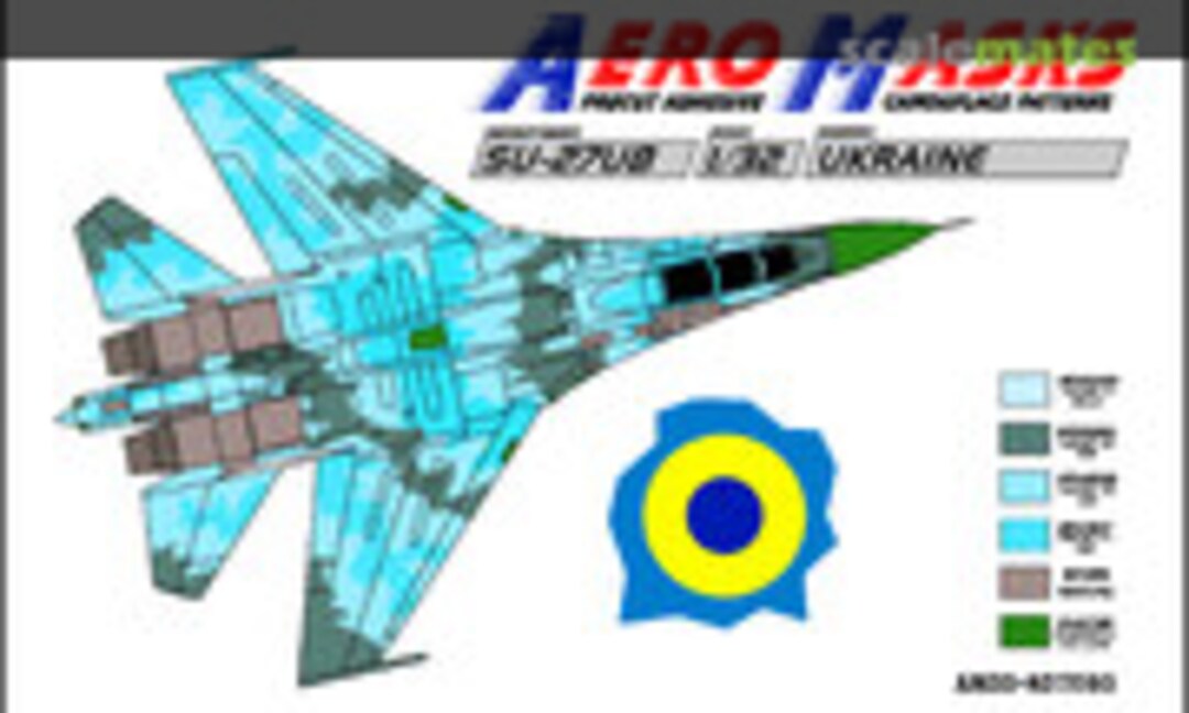 1:32 Su-27UB Ukraine (AeroMasks AM32-S27U03) AM32-S27U03