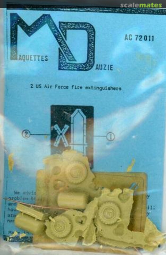 Boxart 2 US Air Force Fire Extinguishers AC 72 011 Maquettes Dauzie Boxart 2 US Air Force Fire Extinguishers AC 72 011 Maquettes Dauzie