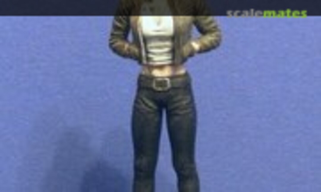 1:24 Biker girl #2 (Scale Production TMF24047) TMF24047