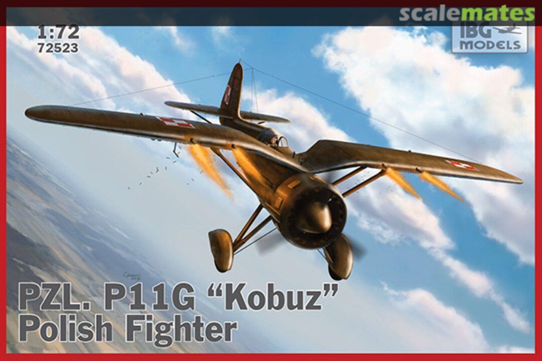 Boxart PZL P.11g "Kobuz" 72523 IBG Models Boxart PZL P.11g "Kobuz" 72523 IBG Models