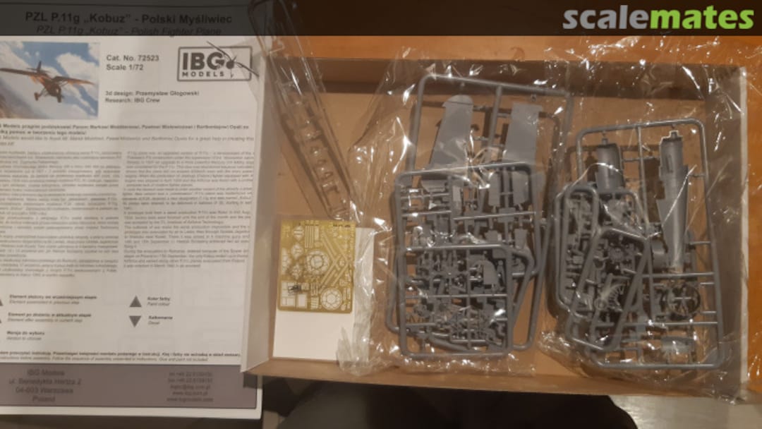 Contents PZL P.11g "Kobuz" 72523 IBG Models Contents PZL P.11g "Kobuz" 72523 IBG Models