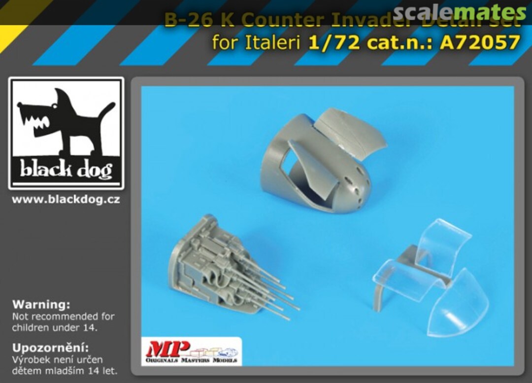 Boxart B-26 K Counter Invader detail set A72057 Black Dog Boxart B-26 K Counter Invader detail set A72057 Black Dog