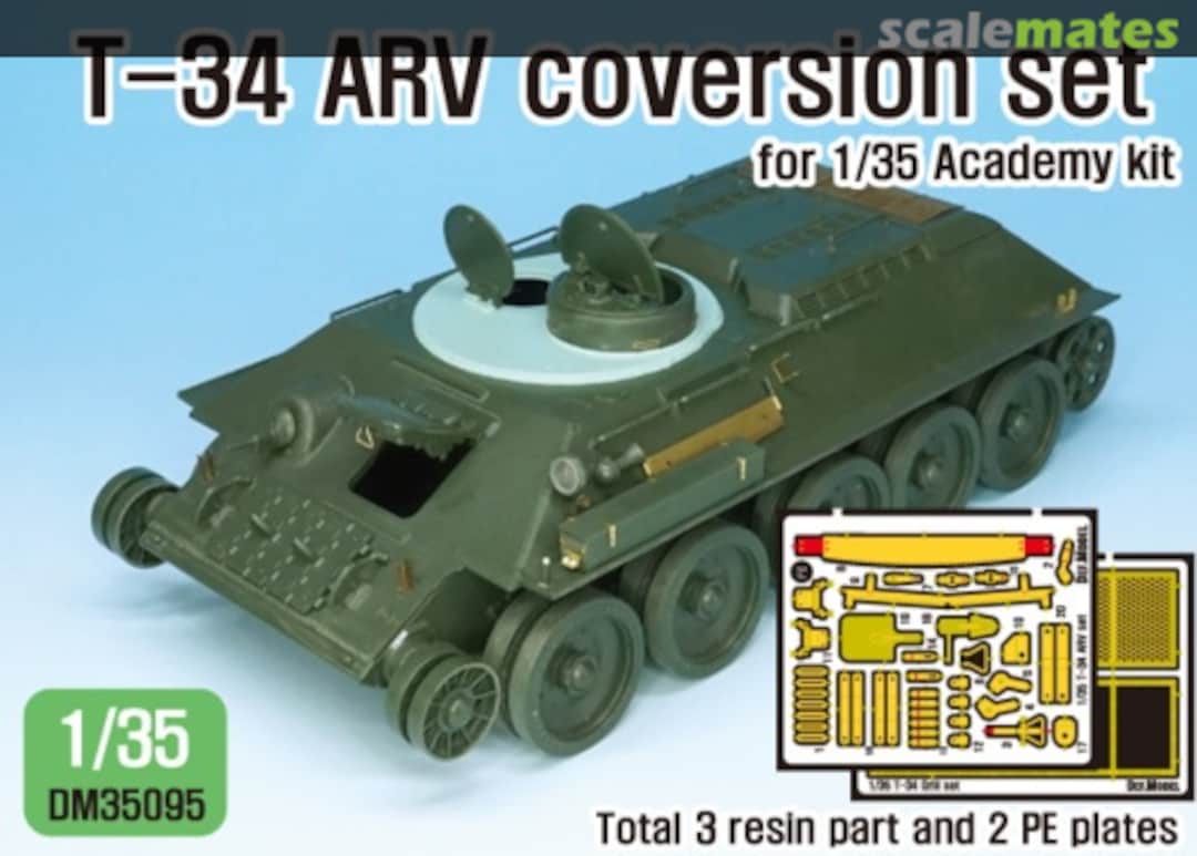 Boxart Soviet T-34 ARV coversion set DM35095 Def.Model Boxart Soviet T-34 ARV coversion set DM35095 Def.Model