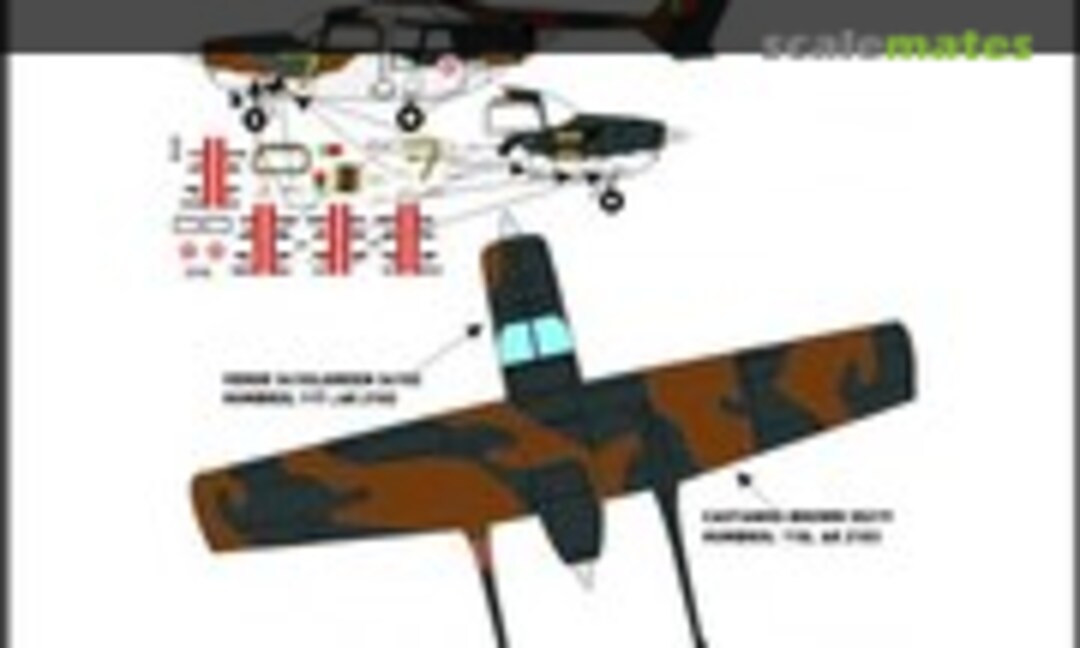 1:72 Cessna-Reims FTB 337 (Black Cat Decals BC72035)