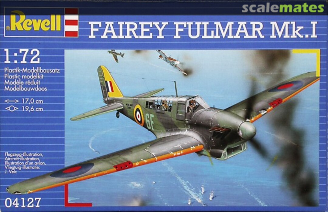 Boxart Fairey Fulmar Mk.I 04127 Revell Boxart Fairey Fulmar Mk.I 04127 Revell