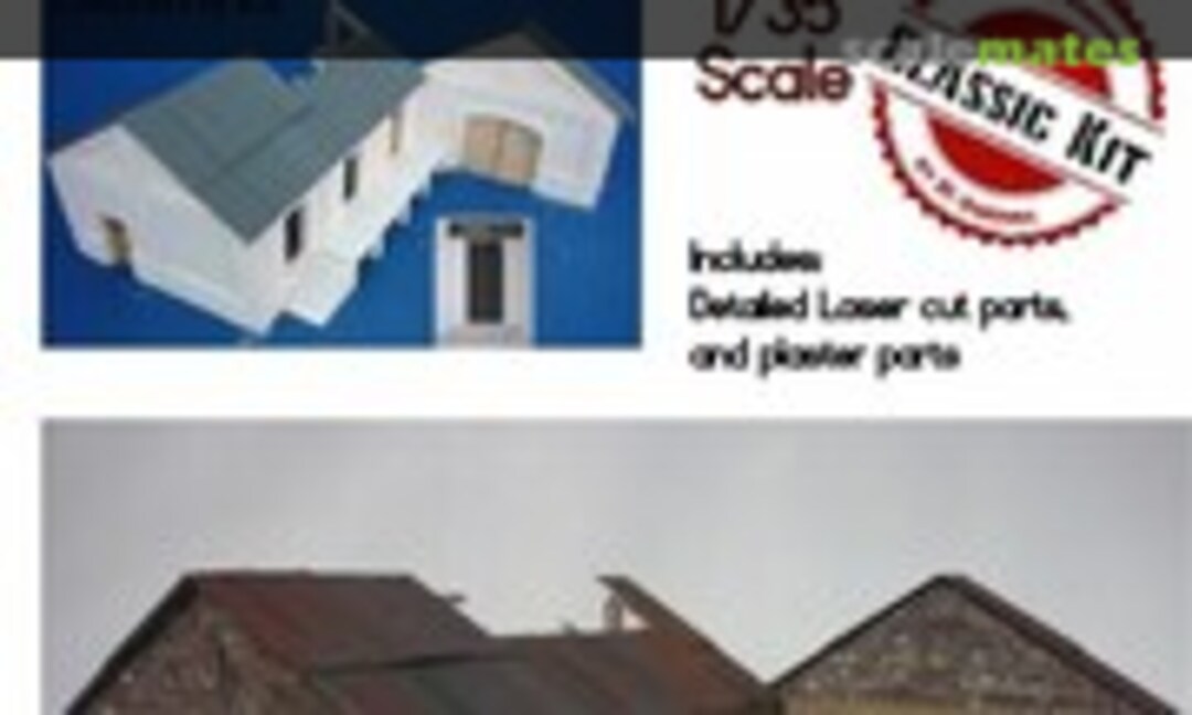 1:35 Freight Shed (Modular System) (RT-Diorama 35211) 35211