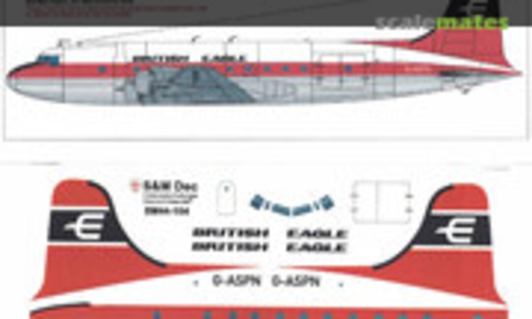 1:144 Douglas DC-4 British Eagle (S&M Dec SM44-104) SM44-104