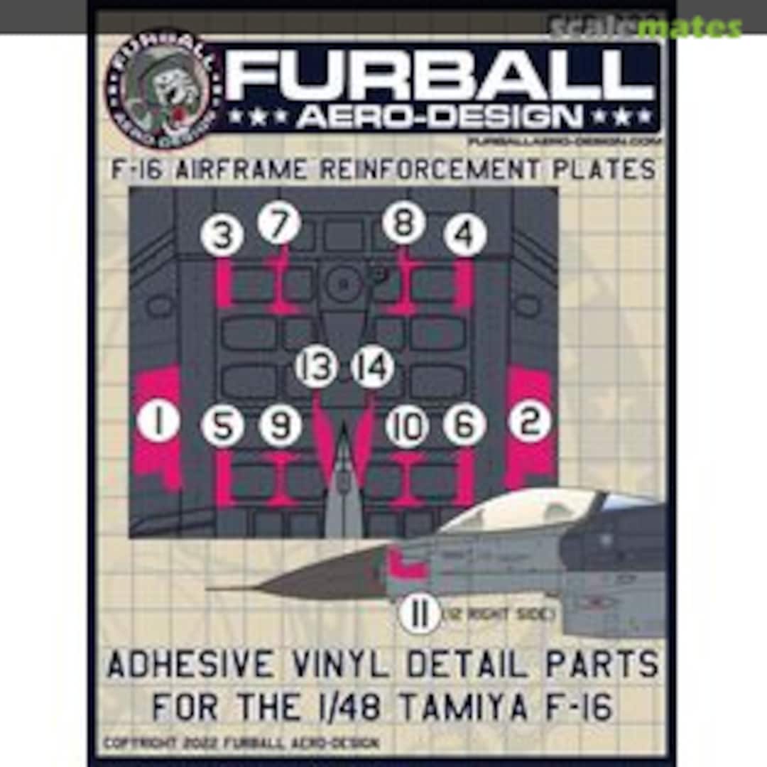 Boxart F-16 Airframe reinforcement plates FVD-002 Furball Aero-Design Boxart F-16 Airframe reinforcement plates FVD-002 Furball Aero-Design