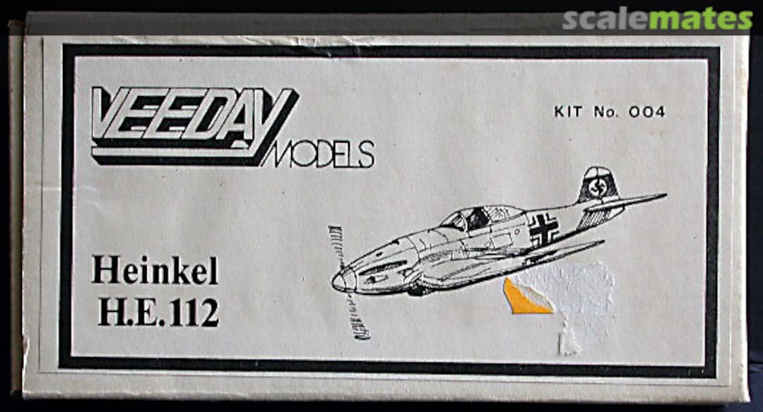 Boxart Heinkel He 112 004 VEEDAY Models