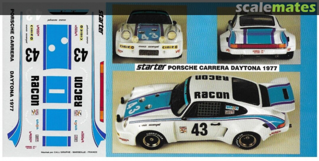 Boxart Porsche 911 Carrera RSR "RACON" Starter Boxart Porsche 911 Carrera RSR "RACON" Starter