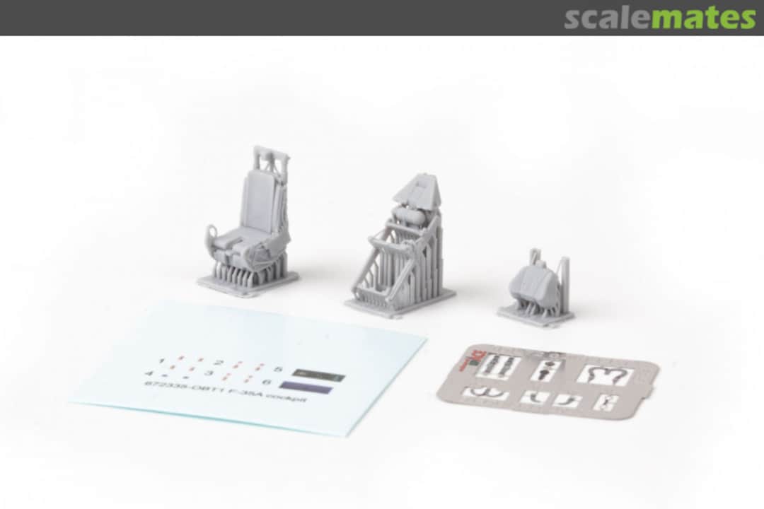 Contents F-35A Lightning II - Ejection Seat 672336 Eduard Contents F-35A Lightning II - Ejection Seat 672336 Eduard