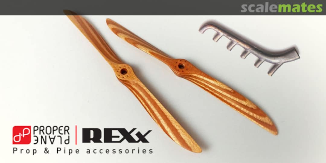 Boxart Prop & Pipe for Fokker D.VII with Niendorf PR-015-32006 Proper Plane Boxart Prop & Pipe for Fokker D.VII with Niendorf PR-015-32006 Proper Plane