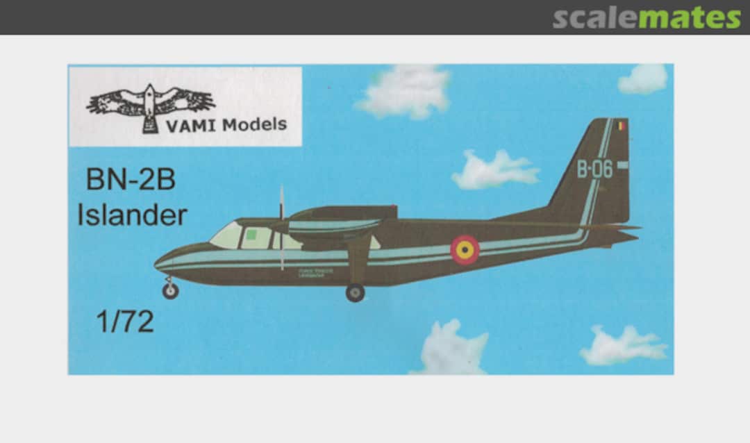 Boxart Britten-Norman BN-2 Islander 72018 VAMI Models Boxart Britten-Norman BN-2 Islander 72018 VAMI Models