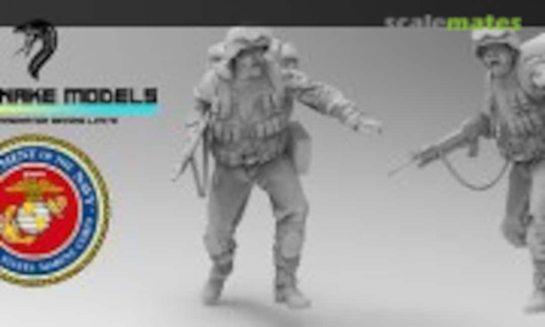 1:35 US MARINES 04 GRENADIER Operation Iraqi Freedom (BlackSnake Model USMC-04) USMC-04