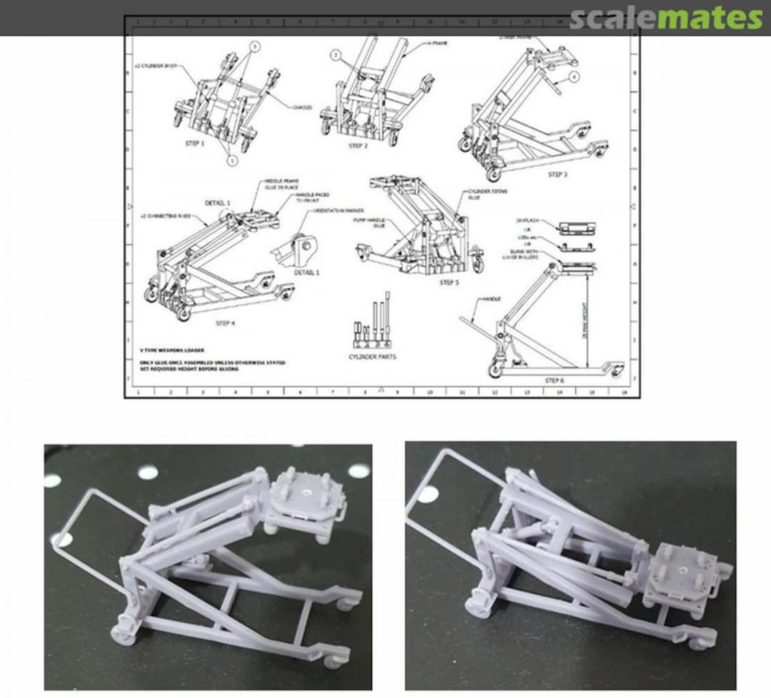 Boxart Y Type Weapons Loader 48023 Scale Model Parts (UK) Boxart Y Type Weapons Loader 48023 Scale Model Parts (UK)