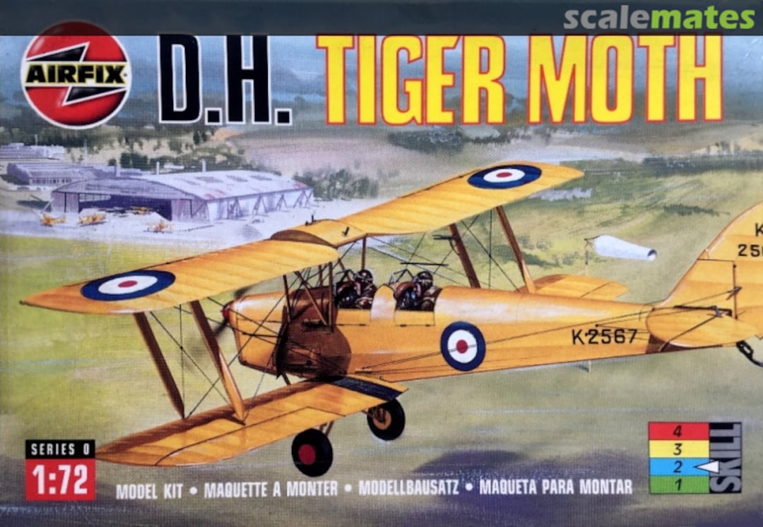 Boxart D.H. Tiger Moth 01015 Airfix Boxart D.H. Tiger Moth 01015 Airfix