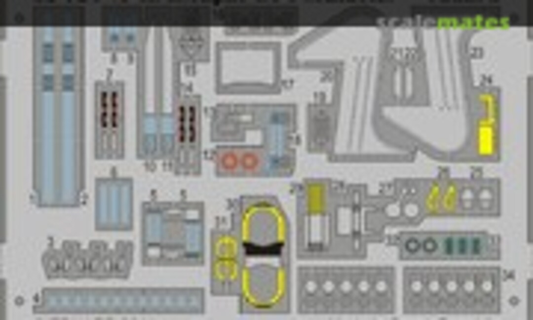 1:32 A-4E Escapac IA-1 seatbelts (Eduard 32724) 32724
