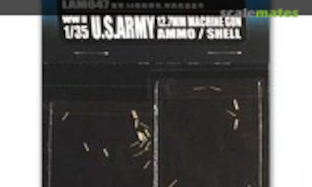 1:35 WWII U.S. 12.7mm Machine Gun Ammo / Shell (Lion Roar LAM047) LAM047