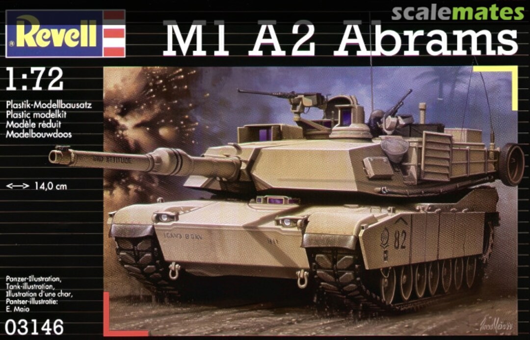 Boxart M1A2 Abrams 03146 Revell