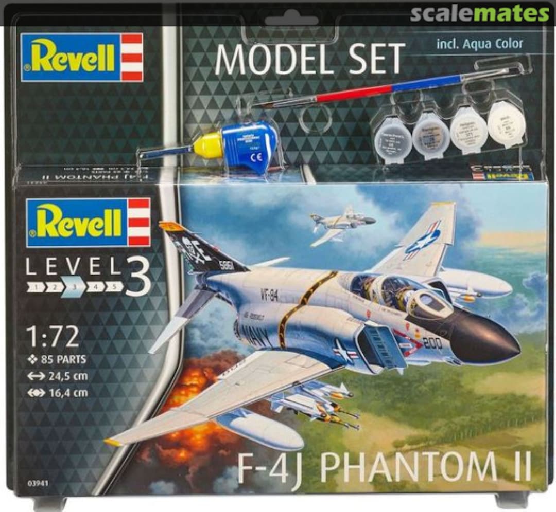 Boxart F-4J Phantom II 63941 Revell Boxart F-4J Phantom II 63941 Revell