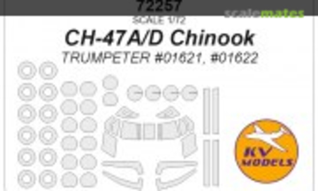 1:72 CH-47A/D Chinook (KV Models 72257) 72257